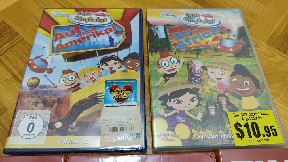 Dvd диски мультфильмы на английском языке запечатлены