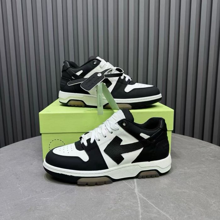 Off-White Out Of Office Round Toe Sneakers Poze Reale