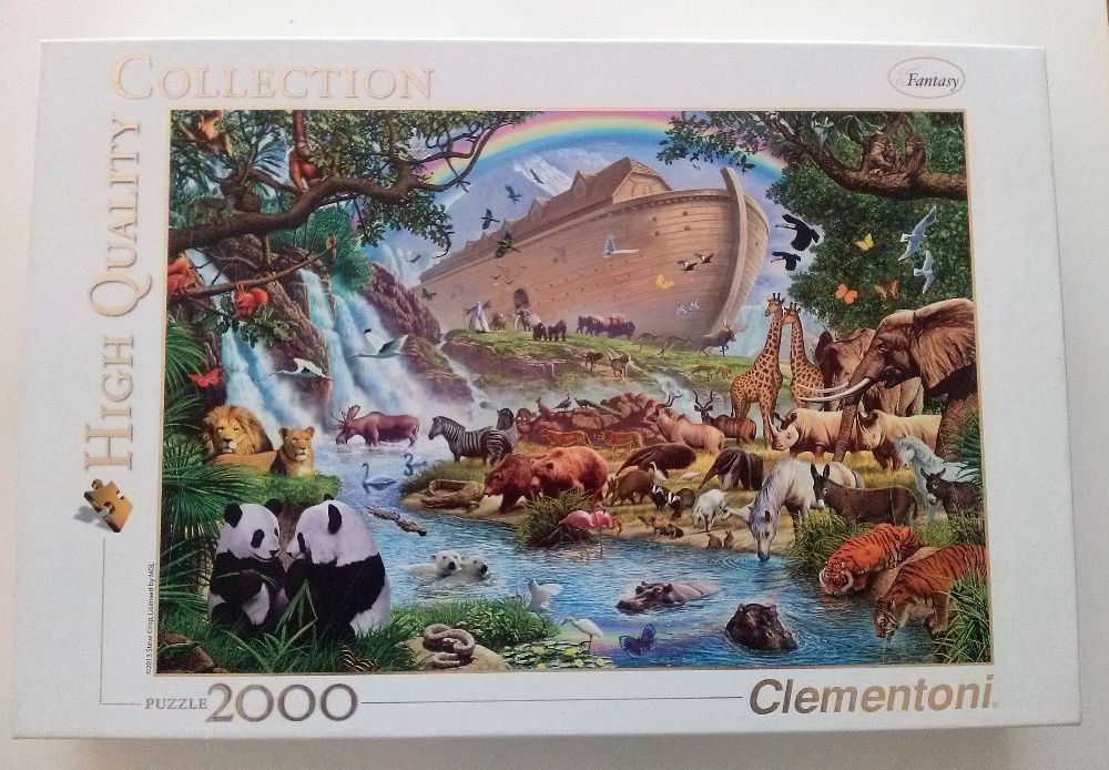 Нареден с рамка пъзел Ноевият ковчег 2000 части, 97,5 х 66,8 см.