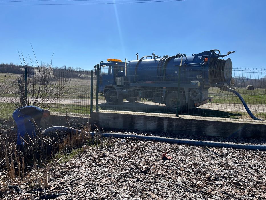 Отпушване на канали и Източване септични ями Велико Търново и региона!