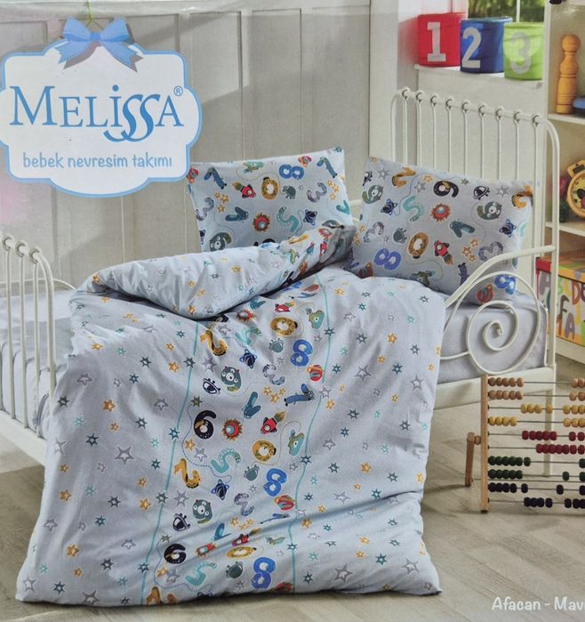 постельное белье в манеж melissa
