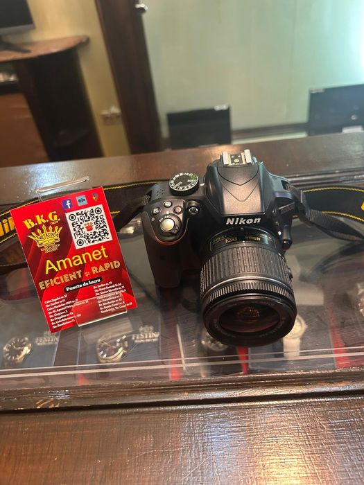 Aparat Foto Nikon D3300 + obiectiv 18-55mm Amanet BKG