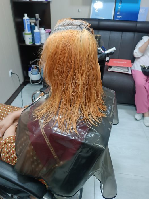 Колорист стрижки. Присоски. Майкаб.