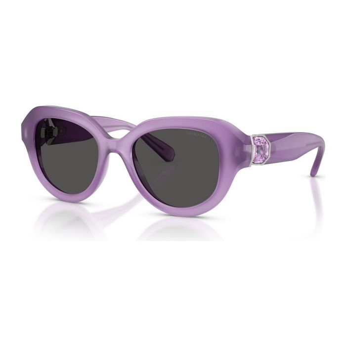 Swarovski SK6037 107587 Milky Lilac - Women's Sunglasses 50mm