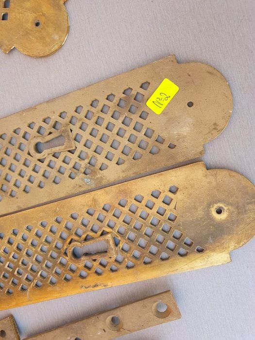 белгийски барокови дръжки за врата от месинг