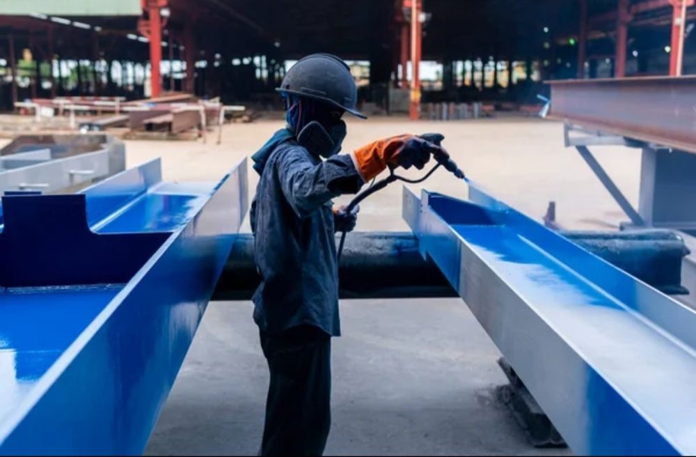 Покраска металлоконструкций