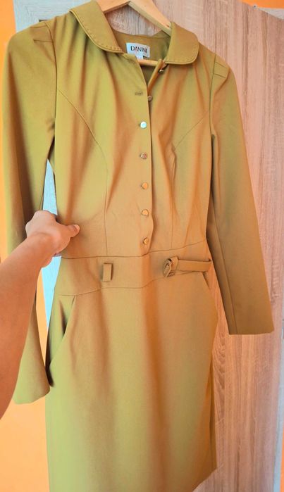 рокля/сукман на Danini цвят горчица