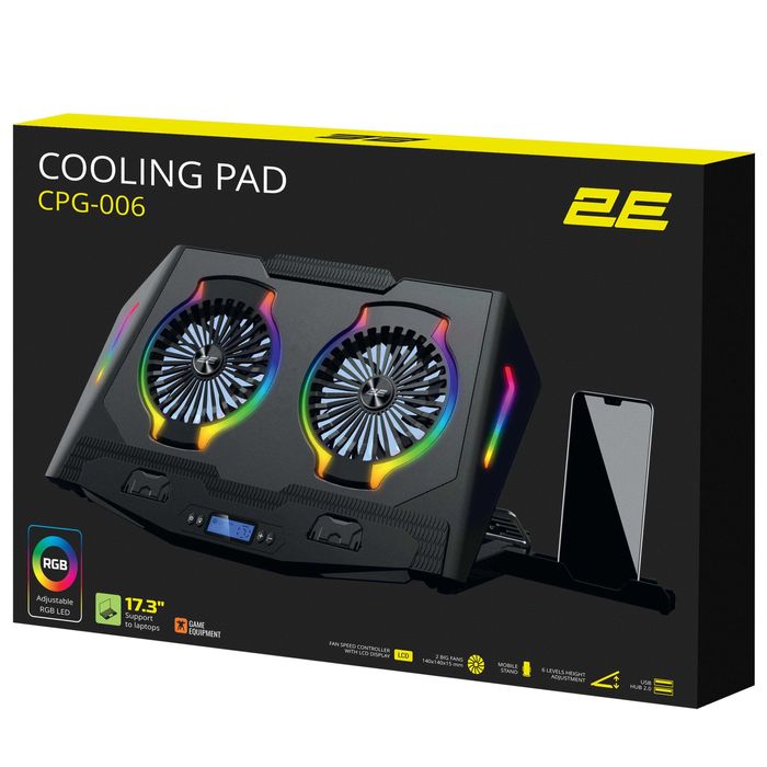 }Подставка для ноутбука 2E GAMING 2E-CPG-006 Black