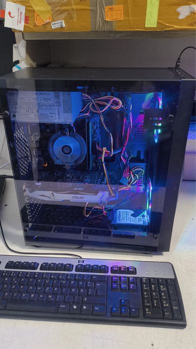 Gaming pc i5 gen 7 video 1080 de 8 g mem 16 giga ssd + hdd -1900ron