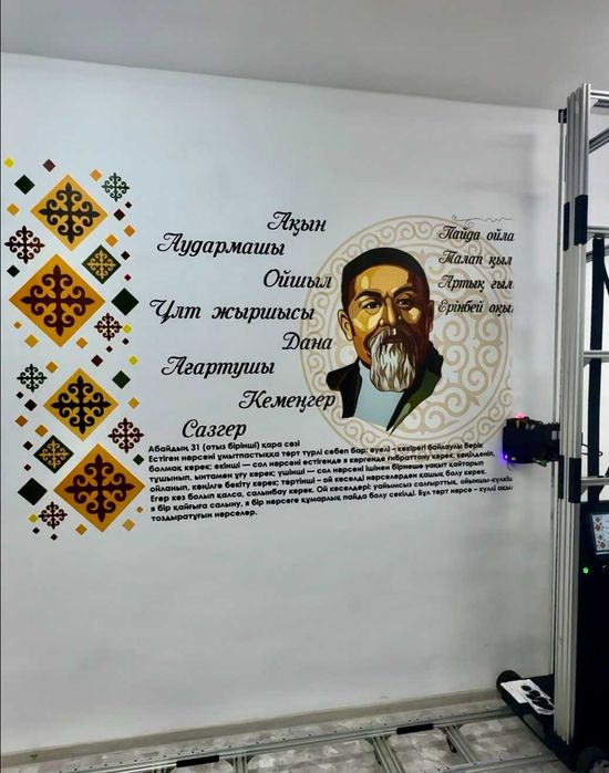 Роспись стен / Рисунок на стену / Қабырғаға сурет салу / Художник