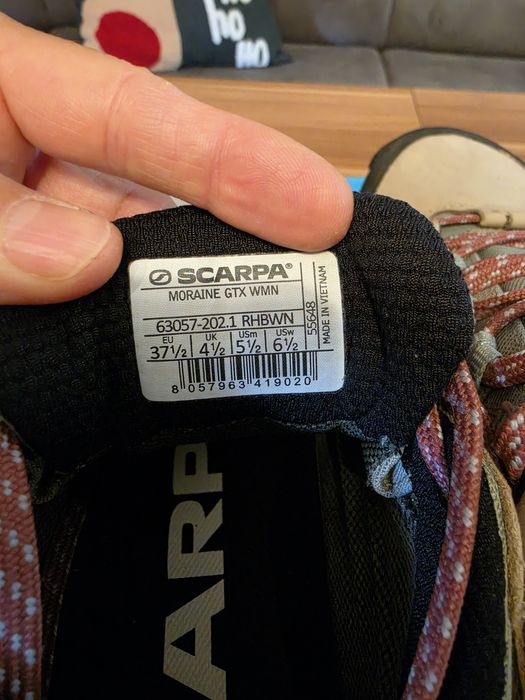 Туристически обувки Skarpa MORAINE GTX WMN  37 1/2
