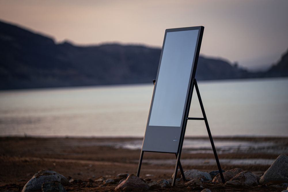 Рекламная панель ADS PANEL 43 дюйма dijital экран видео фото формат