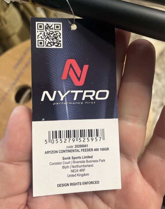 Vand Lanseta Nytro Aryzon Continental, 4.00m, 100g, 3+2
