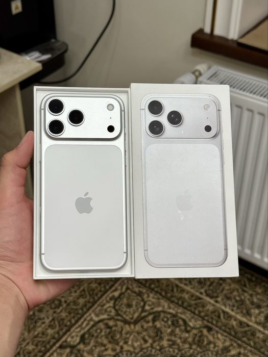iPhone 17 Pro Max Silver 1 TB yengi 3sikl