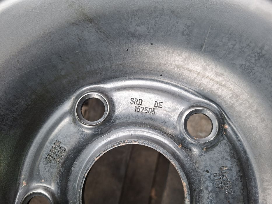 1бр. РЕЗЕРВНА 15" 5Х112мм Ауди, Фолксваген/ 5X112mm VW с гума 195 65 15