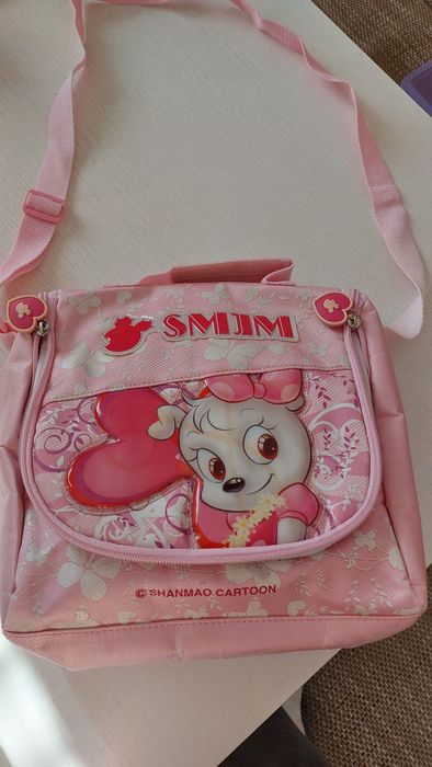 Geanta fete roz deschis