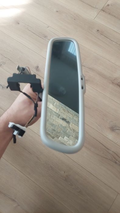 Оригинално  огледало от passat w8  с амбиентно  осветление за  VAG авт