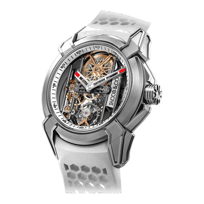 Jacob & Co Epic X Skeleton Titanium White