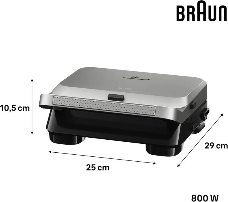 Вафельница и гриль для сендвичей Braun SM5005