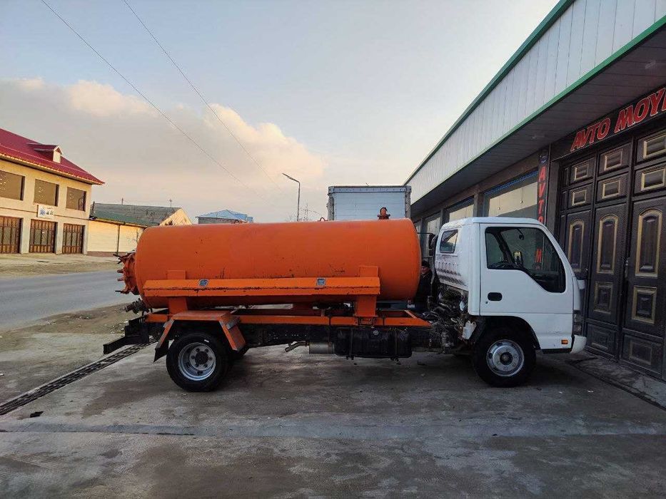 ИСУЗИ-Ассенизатор мошинаси ижарага берилади.