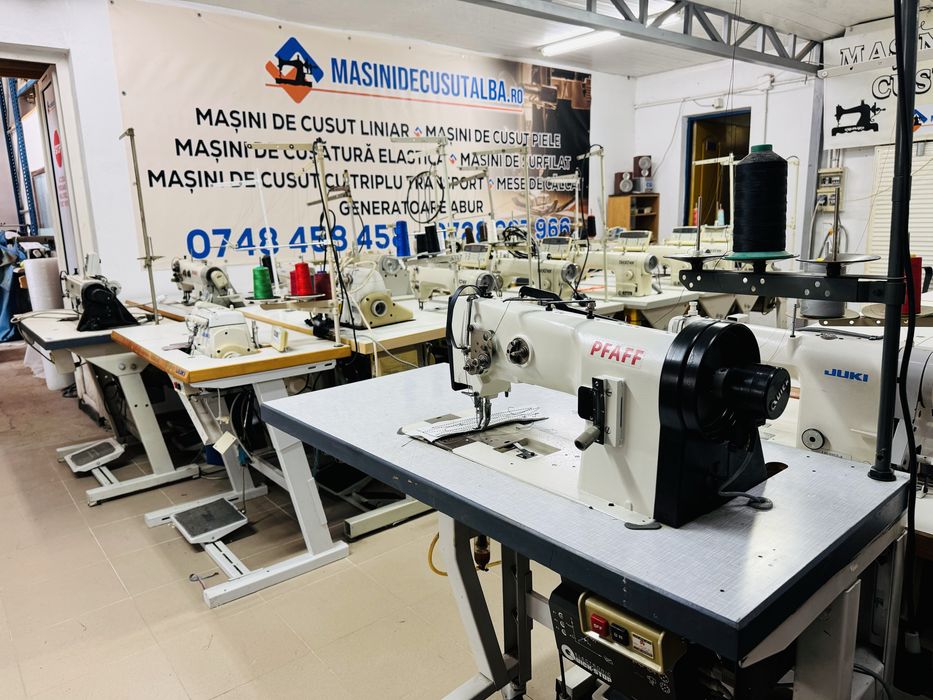 Masina de cusut piele PFAFF cu triplu transport