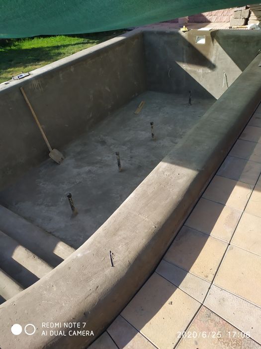 MOYKA, Obslujivanie,sborka santexnicheskoy zoni  строим бассейн