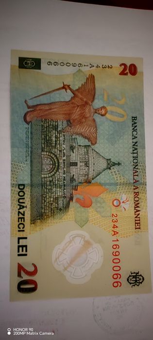 Moneda colecție 20 lei sera A1