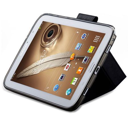 Husa/Stand Tucano Macro pentru Samsung Galaxy Note 8.0, Black, NOUA