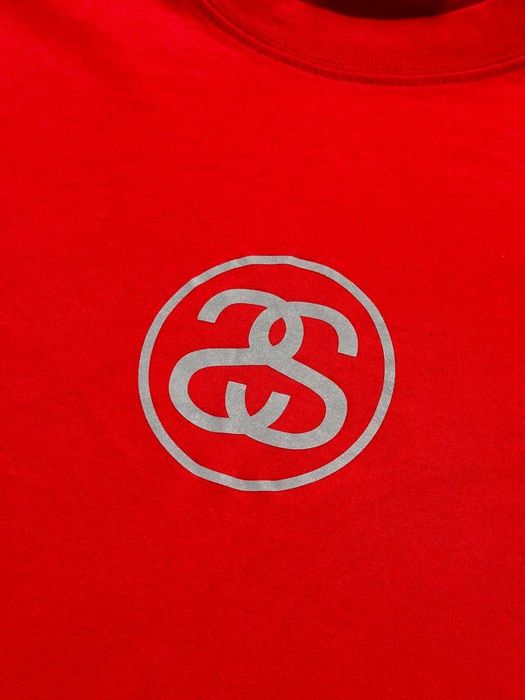 Tricou Stüssy SS Link Logo - Roșu