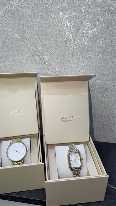 Часы Burker Isabell Gold Silver