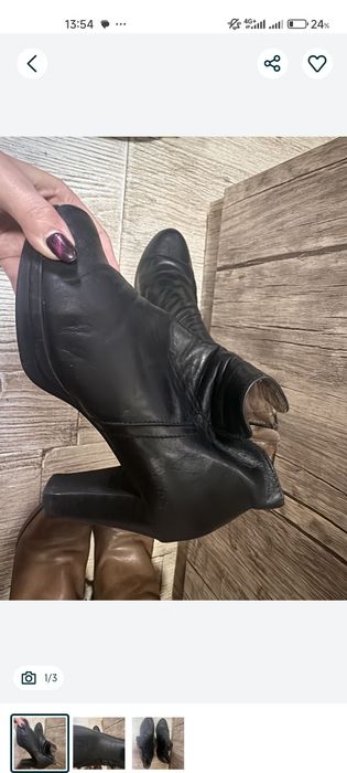 Ботинки демисезонные сапоги теплые, полусапожки в отличном состоянии