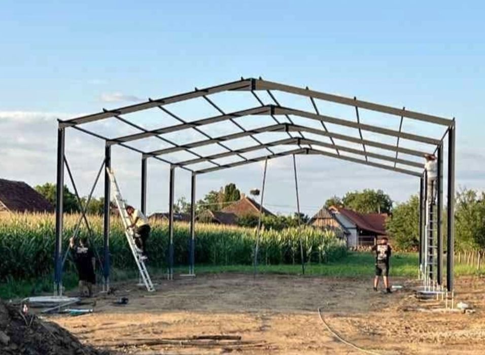 Vand structura metalica 10x10x4h ideală pt vulcanizare