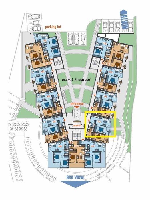 Продава се Двустаен апартамент в Свети Влас - 57 кв.м за 536 €/кв.м - Снимка #5