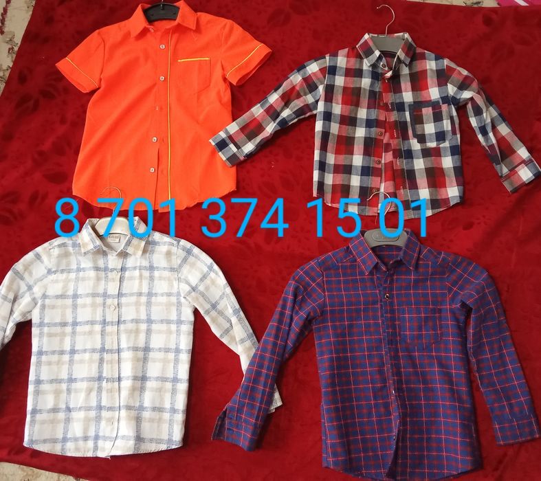 Рубашка ер балаға 5-6-7-8жаска