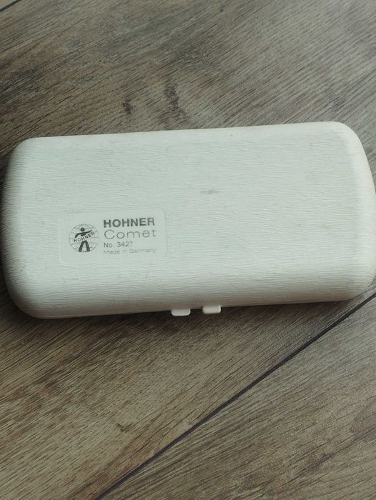 Винтидж хармоника Hohner Comet двустранна в калъф.