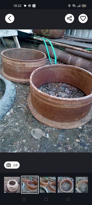 Диски на КАМАЗ, ЗИЛ