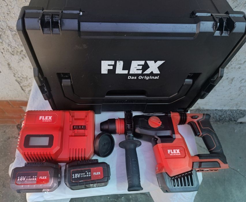Акумулаторен перфоратор FLEX CHE 18.0-EC/5.0  комплект