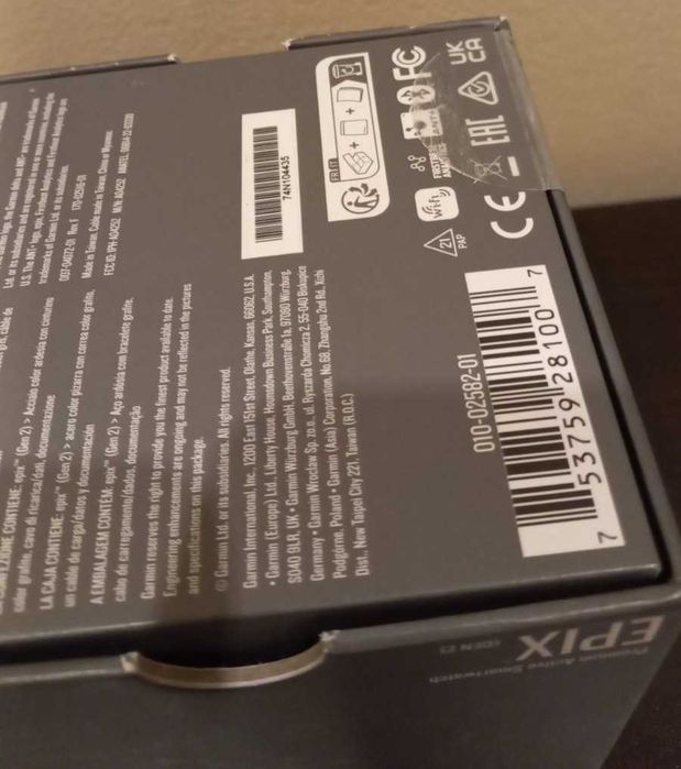 Garmin Epix Gen 2 47 mm – нов, запечатан, неактивиран