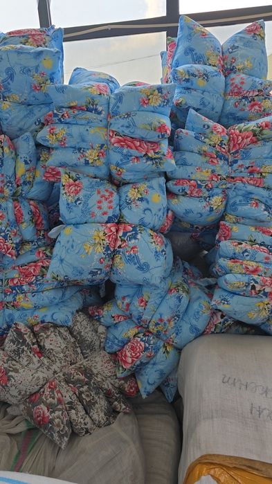 Халфаибер  синтипон  матрас  жастык