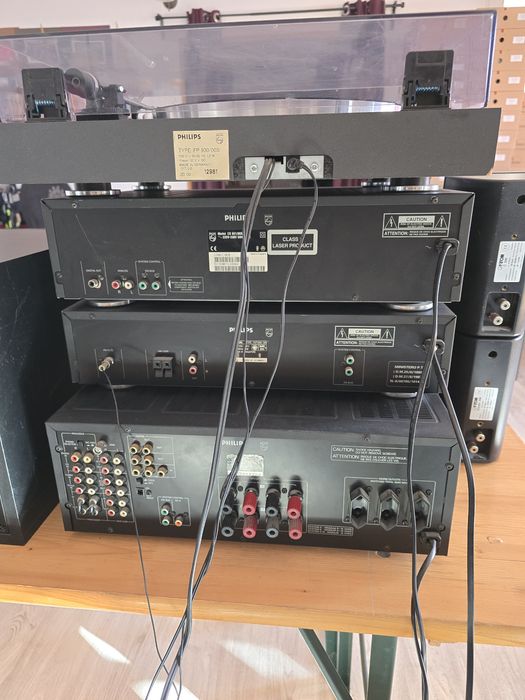 Sistem audio HI-FI Philips Canton cu Pick up vinil