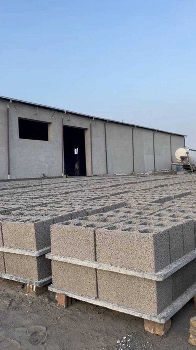 Шлакаблок 20х40 заводской