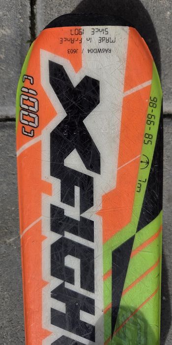 Schiuri cu legături Rossignol 100 cm