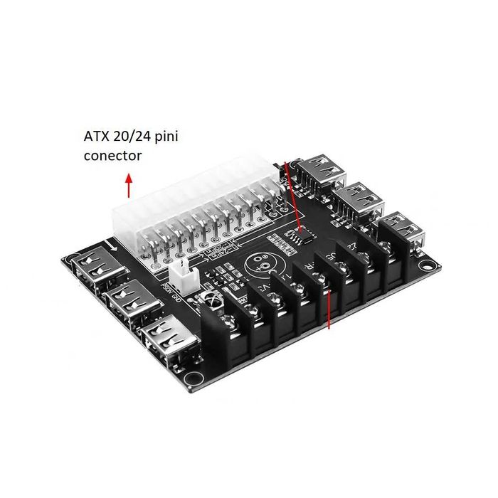 Adaptor pentru transformarea sursei de calculator