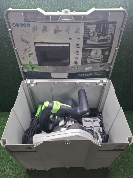 Циркуляр на Festool TS 55 EBQ с регулаж на оборотите