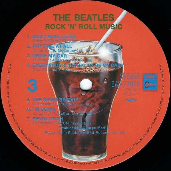 Vinil 2XLP "Japan Press" The Beatles ‎– Rock 'N' Roll Music (EX)