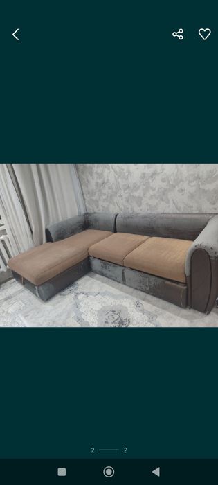 Отдам угловой диван