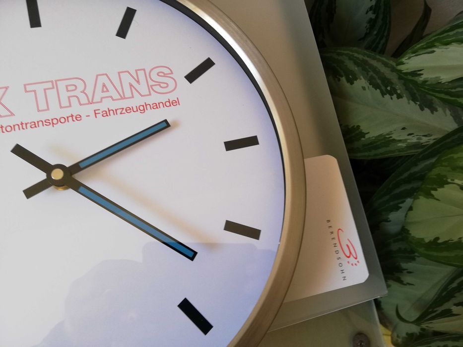 Ceas de perete cu radio control, mare, 30 cm, nou, exterior-interior