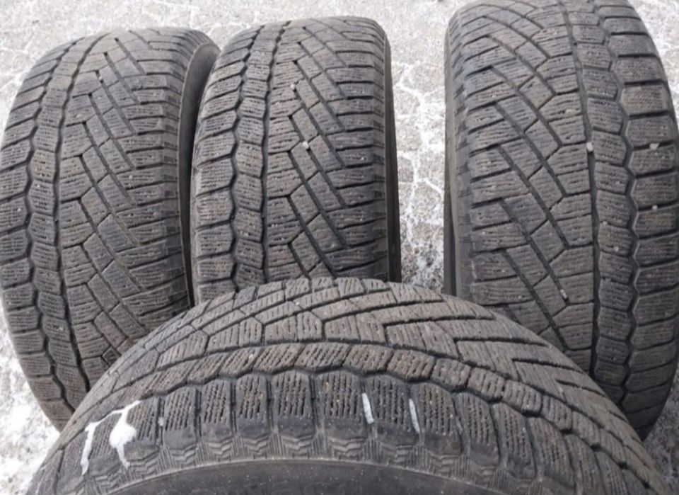4 шины Continental 235 55 R18 липучки.