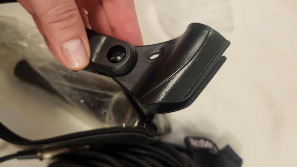 Microfon Shure și cablu XLR 10m