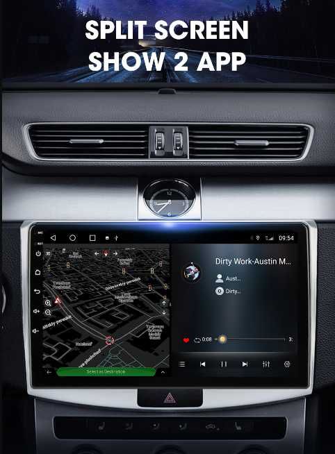 Navigatie VW- B6, B7, CC, 8Core, CarPlay 4+64,